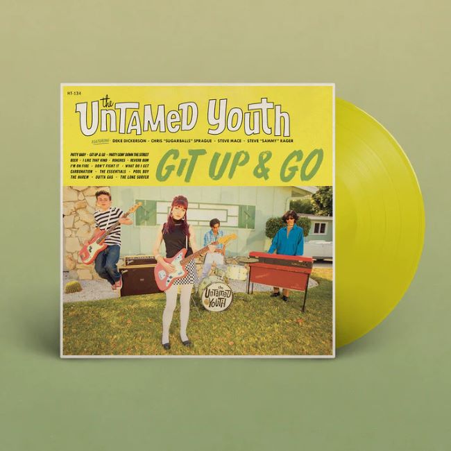 Untamed Youth ,The - Git Up And Go ( Ltd Color Lp ) Untamed Youth ,The - Git Up And Go ( Ltd Color Lp )